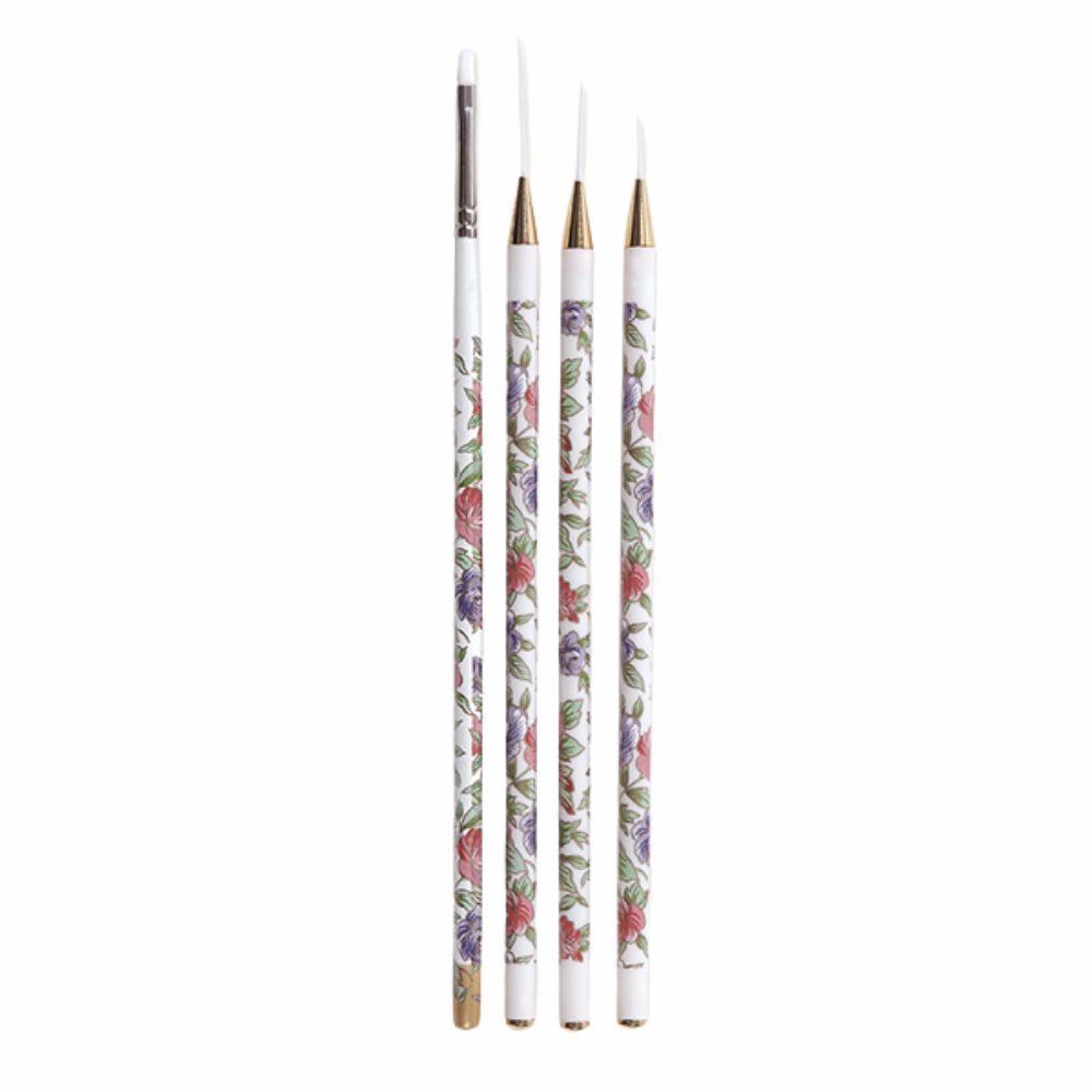 All Season Nail Art Striper Brushes - 4 Pack