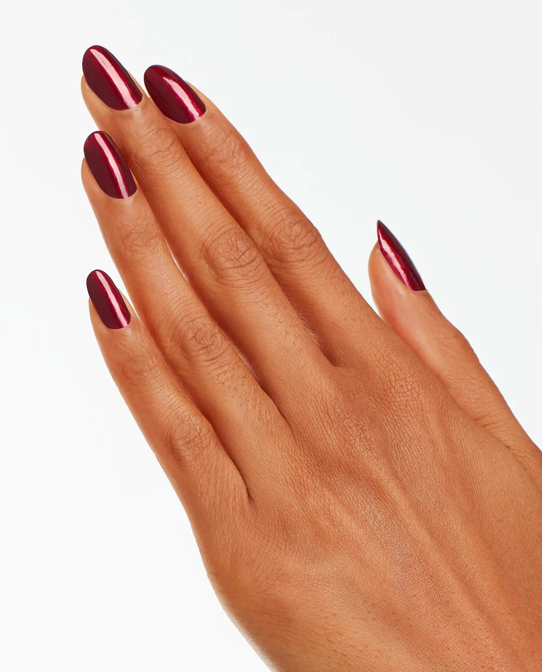 OPI - Bogota Blackberry - Shimmery Dark Wine Red Nail Polish