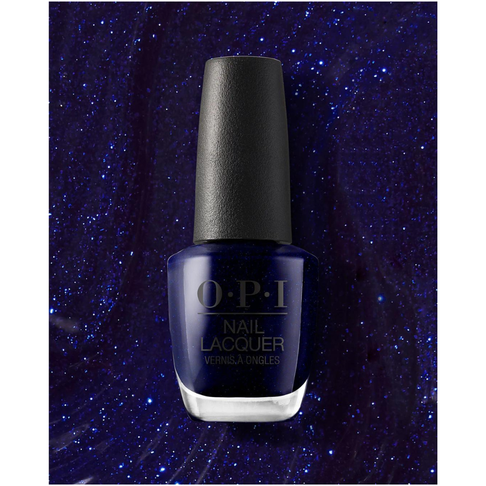 OPI - Chopstix and Stones - Captivating Dark Blue Shimmer Nail Polish