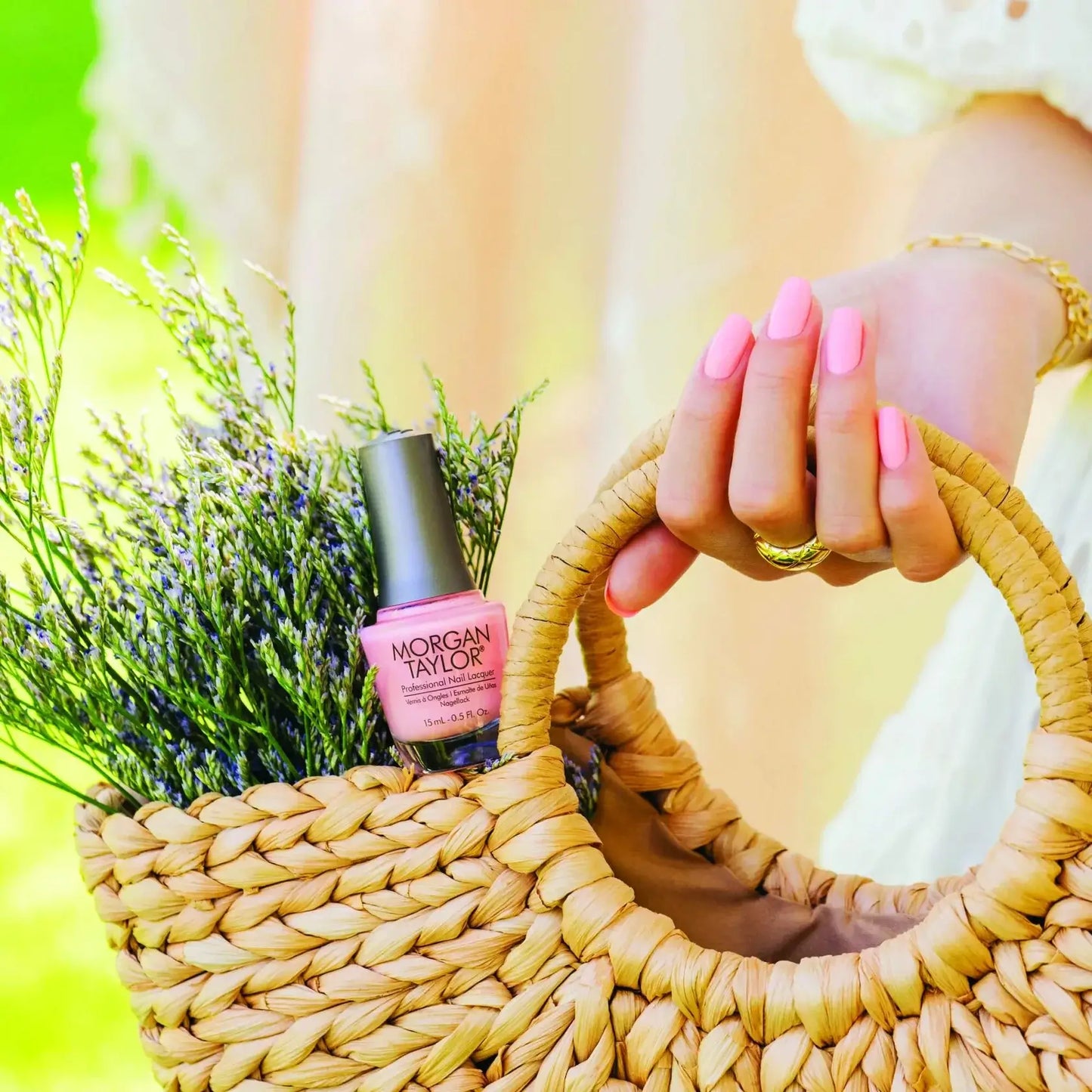 Morgan Taylor - All About The Pout πΈ π Elegant Light Pink Nail Polish