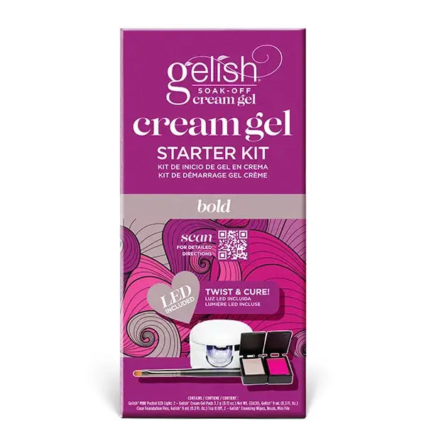 Gelish - Bold Cream Gel Kit π¨π
Solid Cream Gel Polish Starter Kit