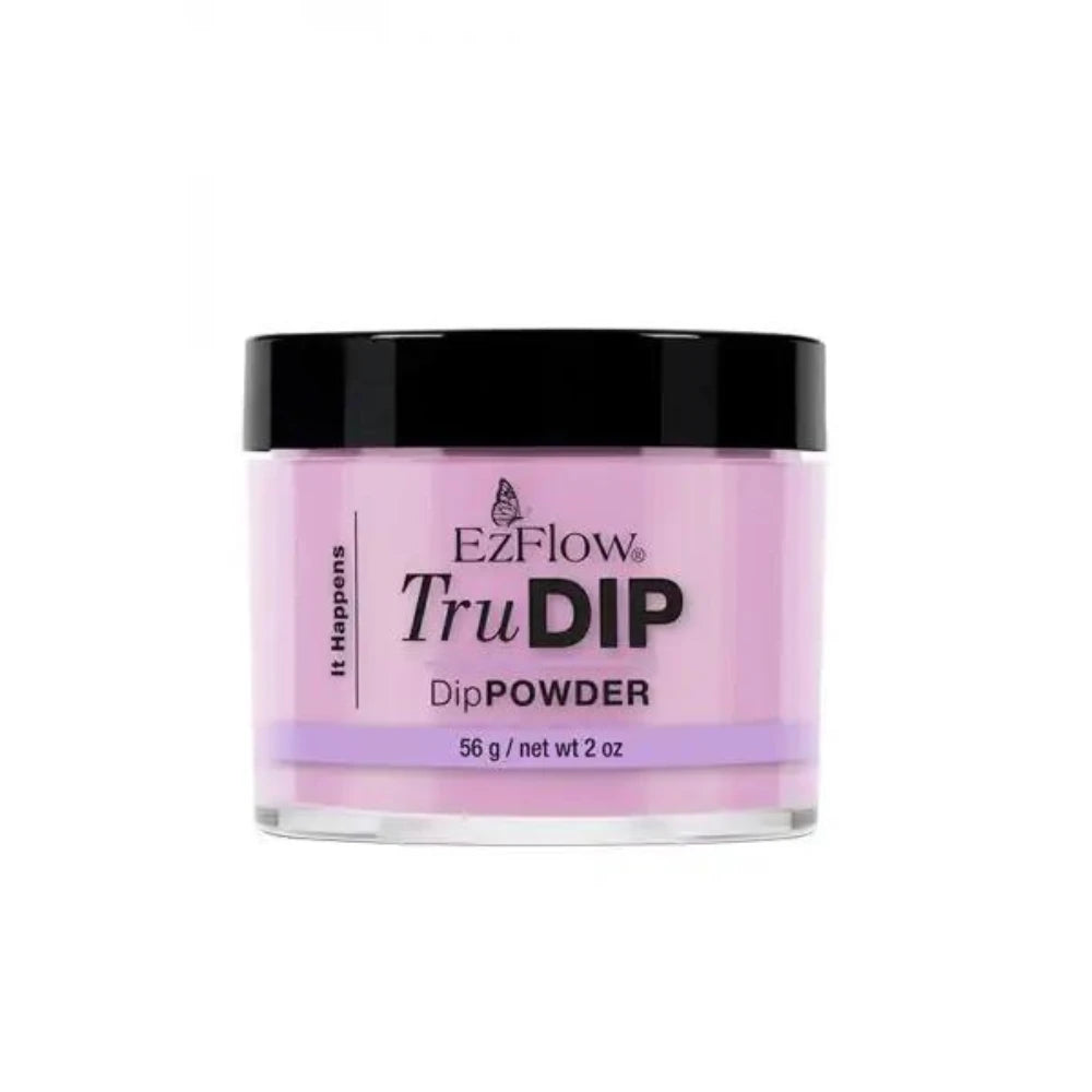 TruDip Acrylic Dip Powder - It Happens πβ¨ Stunning Purple Nail Color