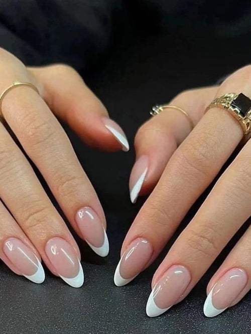 24pcs Long Stiletto Press On Nails – Elegant Wearable Tips