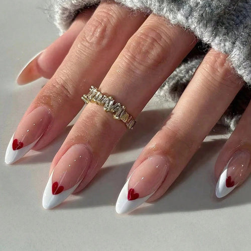 24pcs Long Stiletto Press On Nails – Elegant Wearable Tips