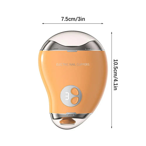Electric Nail Cutter For People - Mango Shape Toe Nails Cutter 3-Speed