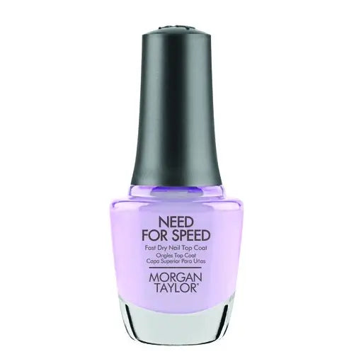 Morgan Taylor Need For Speed Top Coat | Fast Dry & High Gloss Nail Top Coat
