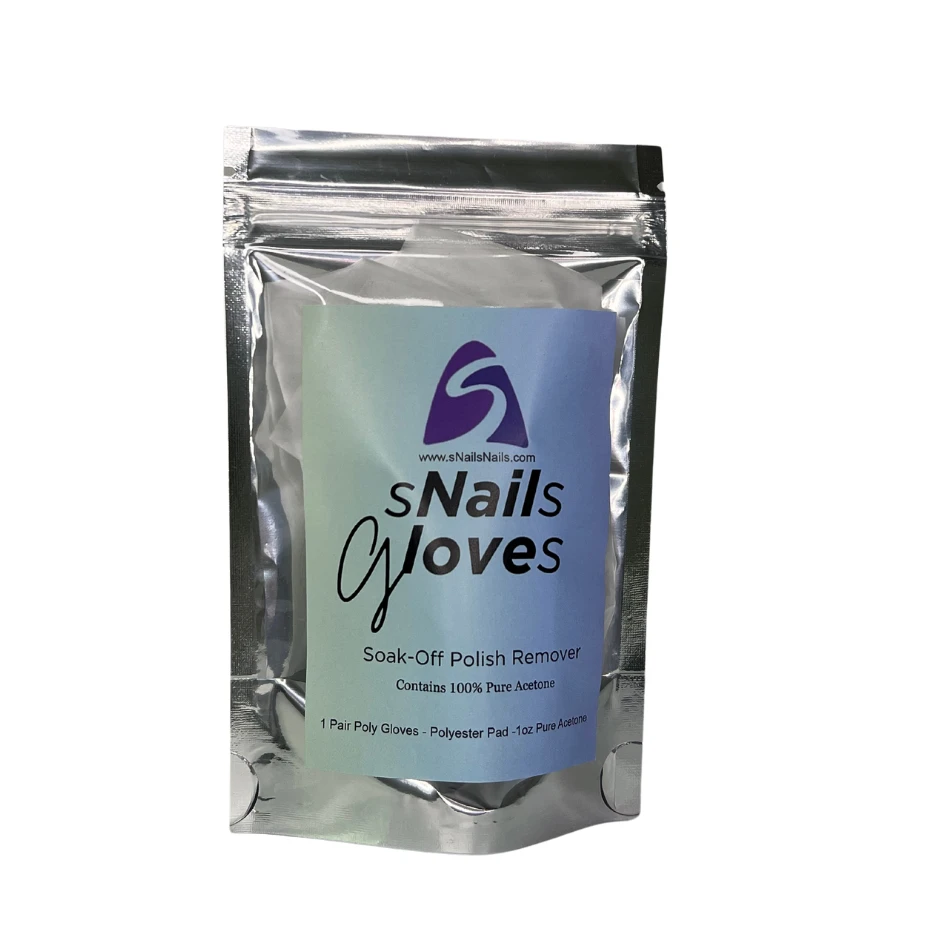 sNails Gloves Complete Gel Nail Polish Remover Kit