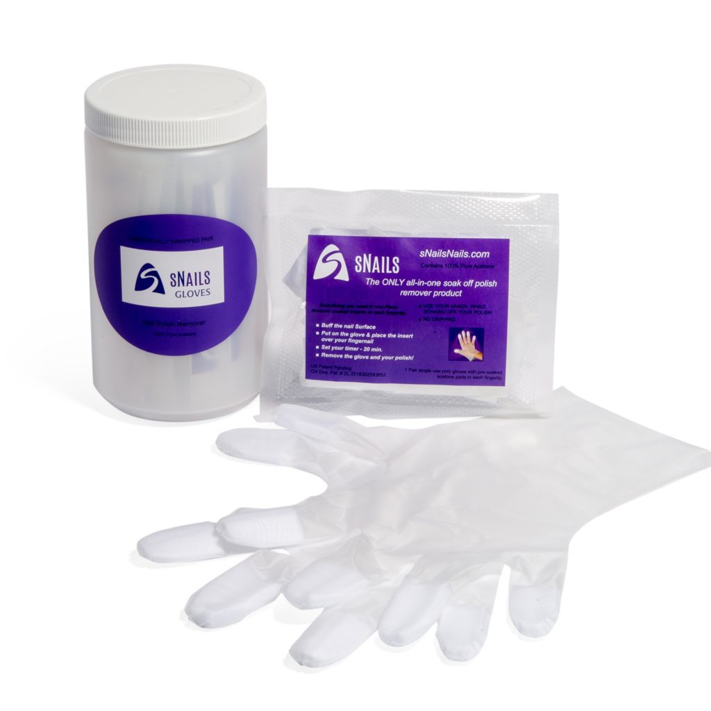 sNails Gloves - Gel & Acrylic Nail Polish Remover