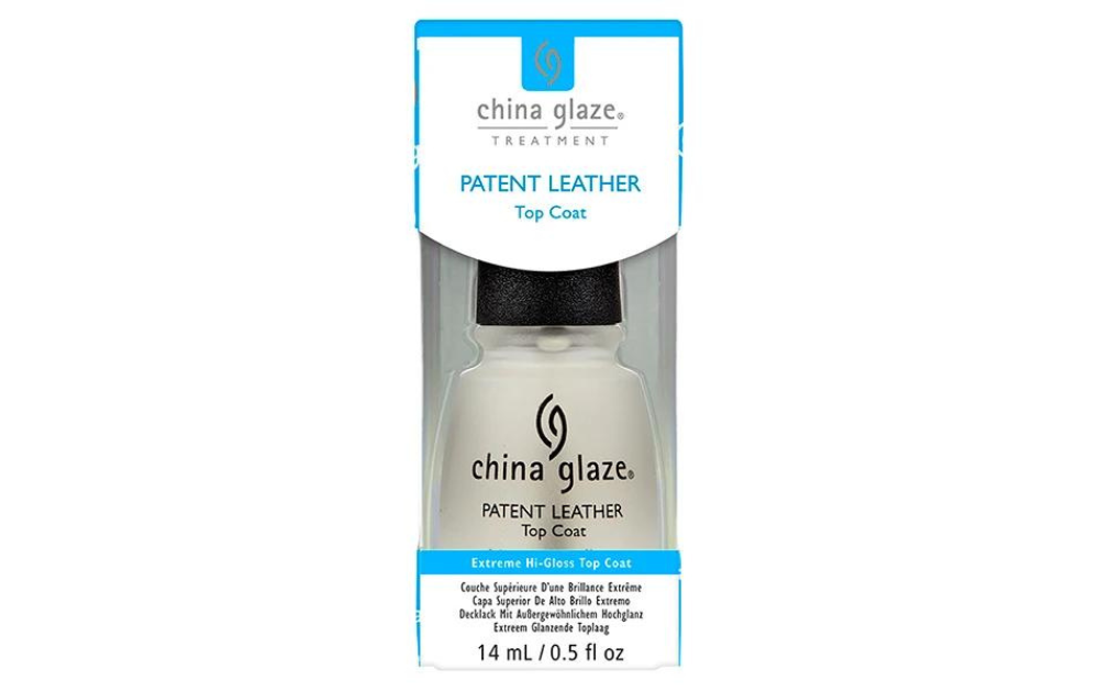 China Glaze High Gloss Patent Leather Top Coat .5 oz