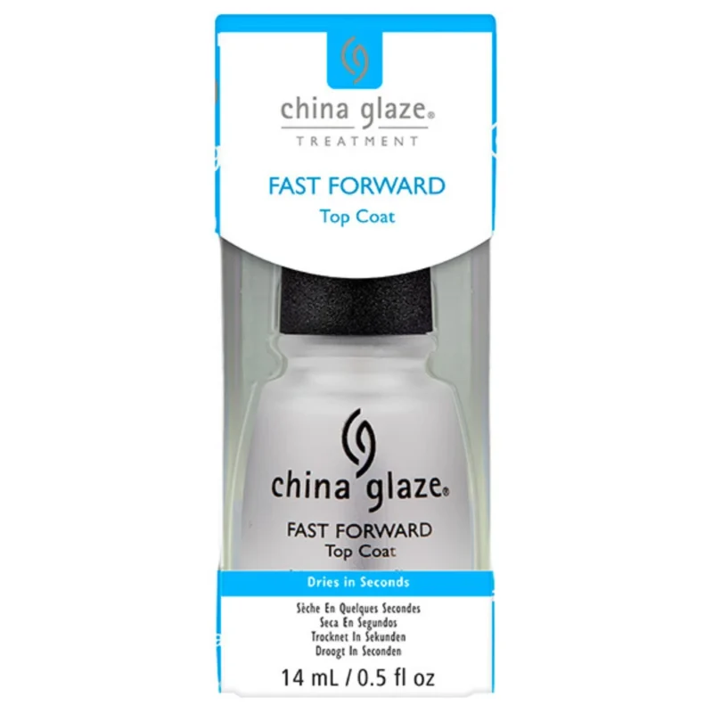 China Glaze Fast Forward Top Coat .5 oz