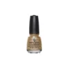 China Glaze Nail Polish .5 oz Counting Carats - Gold Glitter Nail Varnish