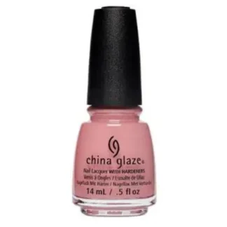 China Glaze Nail Polish .5 oz - Don't Make Me Blush - This blush cream will have everyone crushing hard.