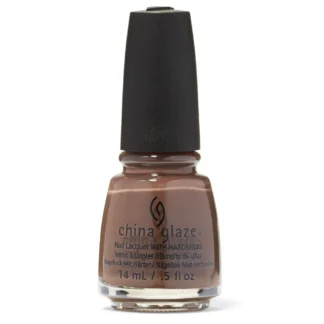 China Glaze Nail Polish .5 oz - Give Me S'more - Brown Nail Polish