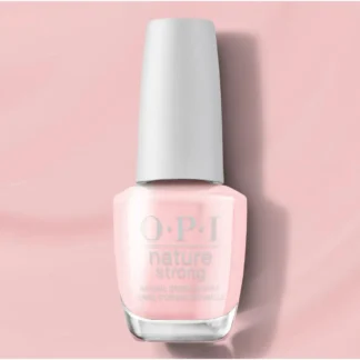 OPI Nature Strong .5 oz - Let Nature Take It's Quartz | Awaken your heart chakra with this rose quartz shade. This romantic pale pink natural origin nail polish is guaranteed to win your heart.