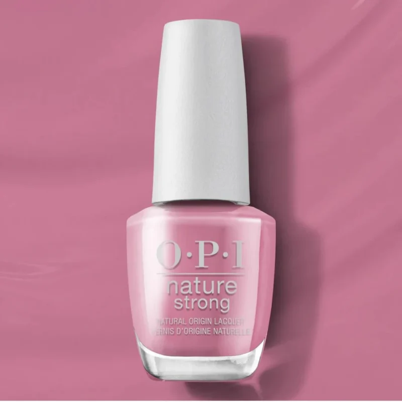 OPI Nature Strong .5 oz - Knowledge is Flower | Embrace the colors of nature with this bloom-hued pink.