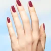 OPI Nature Strong .5 oz - Give a Garnet - (Swatch) Give your nails a dose of luster with this reddish natural origin nail polish.