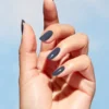 OPI Nature Strong .5 oz - Force of Nailture - This steel blue shade is a force to be reckoned with!