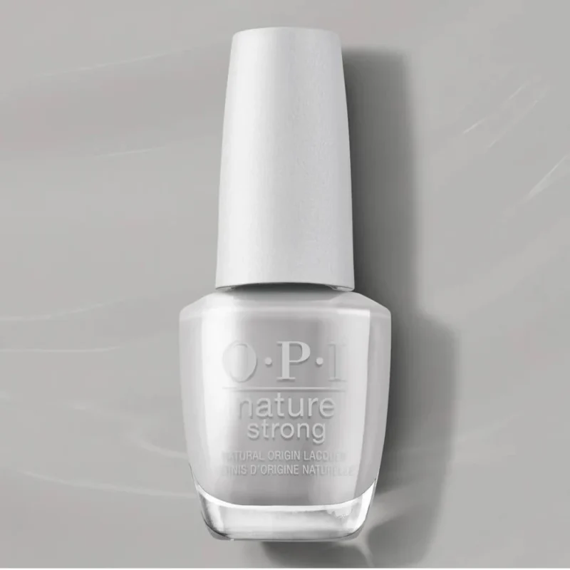 OPI Nature Strong .5 oz - Dawn of a New Gray - A warm gray natural origin nail polish that’s ready for a clean slate. There’s nothing more sophisticated than a modern gray natural origin nail polish.