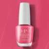 OPI Nature Strong Nail Lacquer, .5 oz - A Kick in the Bud - An electric pink crème natural origin nail polish that's just the motivation you need.