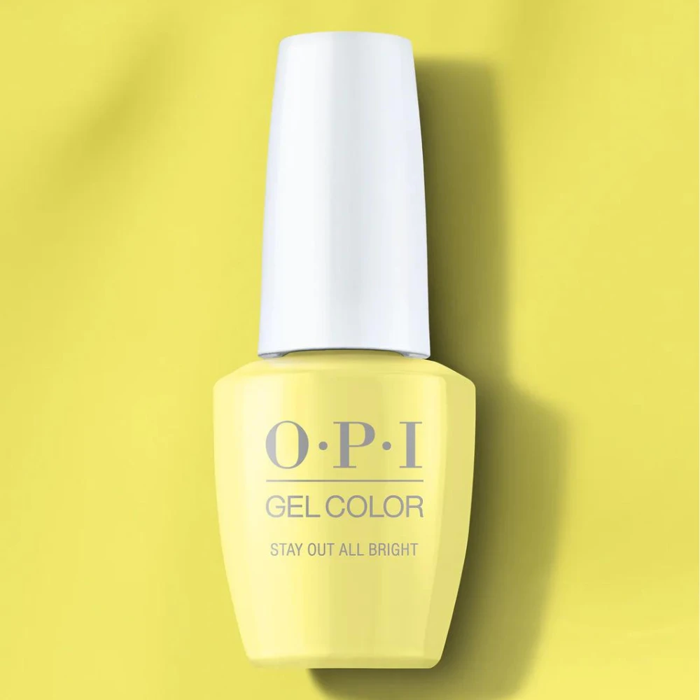 OPI Gel Nail Polish - GCP008 - Stay Out All Bright .5 oz