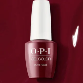 OPI Gel Nail Polish .5 oz - We The Female - GCW64A - You’re hereby authorized to wear this empowering garnet gel nail polish.