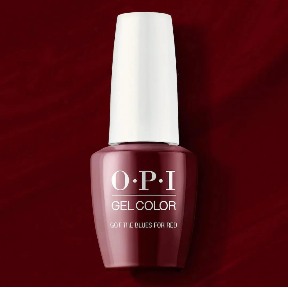 OPI Gel Nail Polish - GCL60A - Got the Blues for Red .5 oz