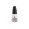 China Glaze Nail Polish .5 oz - Oxygen - Meet the perfectly imperfect milky white polish that is proper without being prim.