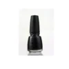 China Glaze Nail Polish .5 oz - Black Diamond - Reflections, black beach sands, shimmering, charcoal multidimensional polish.