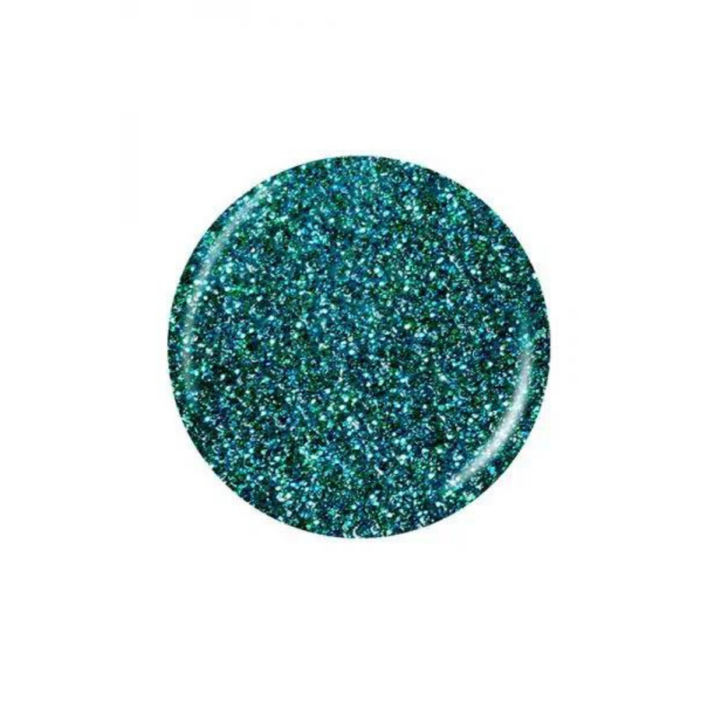 China Glaze Nail Polish .5 oz - Give Me The Green Light! - So sparkly, shimmery blue, green. Micro glitter shine, cosmic dimensions.