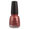 China Glaze Nail Polish .5 oz - Your Touch - Try this little bit of brown, little bit of red with a dash of copper shimmers.