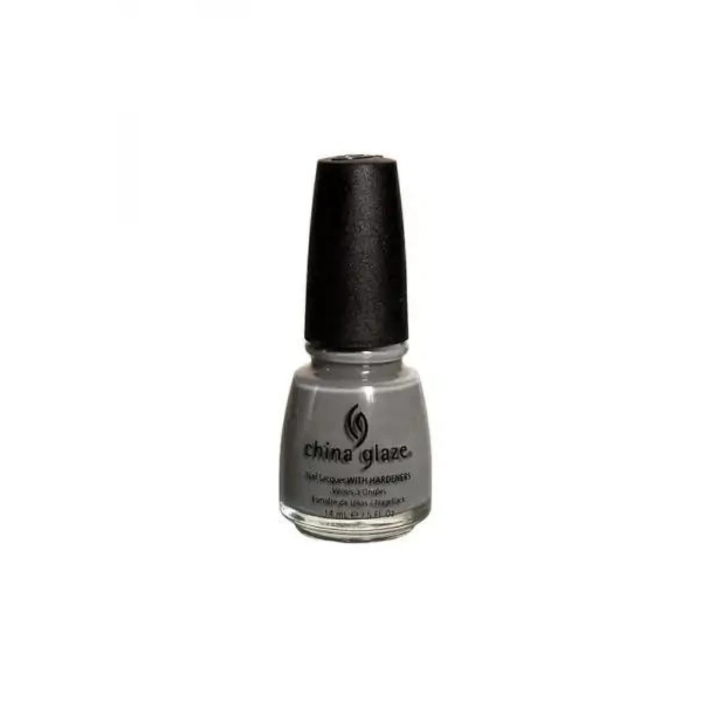 China Glaze Nail Polish .5 oz - Recycle - San Francisco foggy grey day, watching the tide roll away. Keep chic and warm in grey.