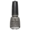 China Glaze Nail Polish .5 oz - Recycle - San Francisco foggy grey day, watching the tide roll away. Keep chic and warm in grey.