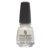 China Glaze Nail Polish .5 oz - Oxygen - Meet the perfectly imperfect milky white polish that is proper without being prim.