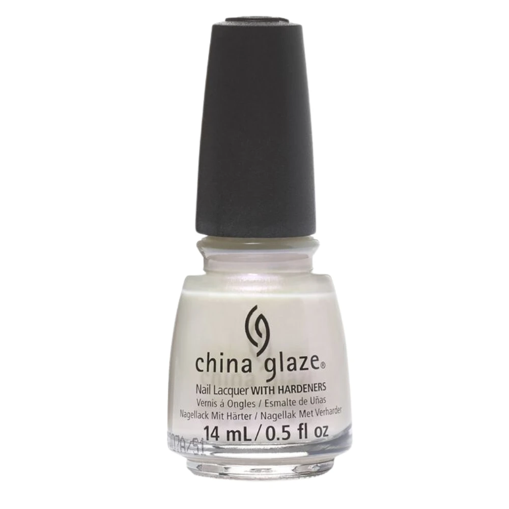 China Glaze Nail Polish .5 oz - Oxygen - Meet the perfectly imperfect milky white polish that is proper without being prim.