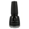 China Glaze Nail Polish .5 oz - Black Nail Polish Colors. Liquid Leather - China Glaze's Liquid Leather is a classic jet black polish.