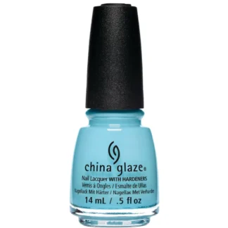 China Glaze Nail Polish .5 oz - Chalk Me Up - light blue nail color