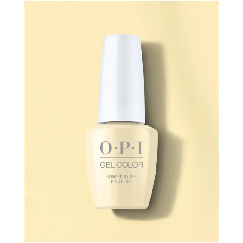 OPI GelColor - Blinded by the Ring Light (GCS003) .5 oz - Yellow Creme