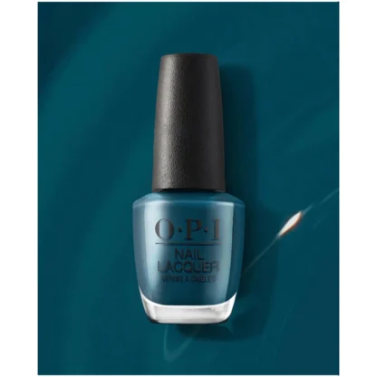 OPI Nail Polish - Drama At La Scala .5 oz - Let you nails create a scene with a dramatic "steal-the-show" teal nail polish.