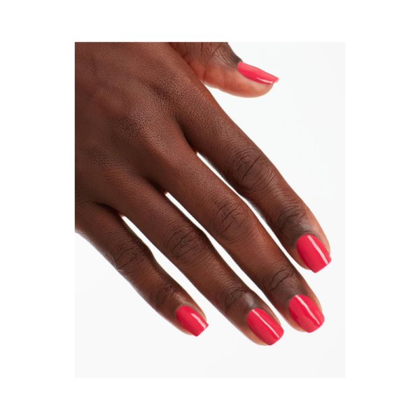 OPI Nail Polish - Charged Up Cherry .5 oz - Hot pink-red nail polish.