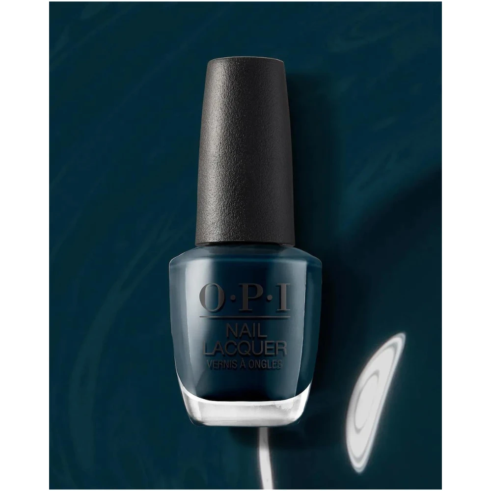 OPI Nail Polish - CIA = Color is Awesome .5 oz - A smart, dusky blue nail polish for secret agent fashionistas.