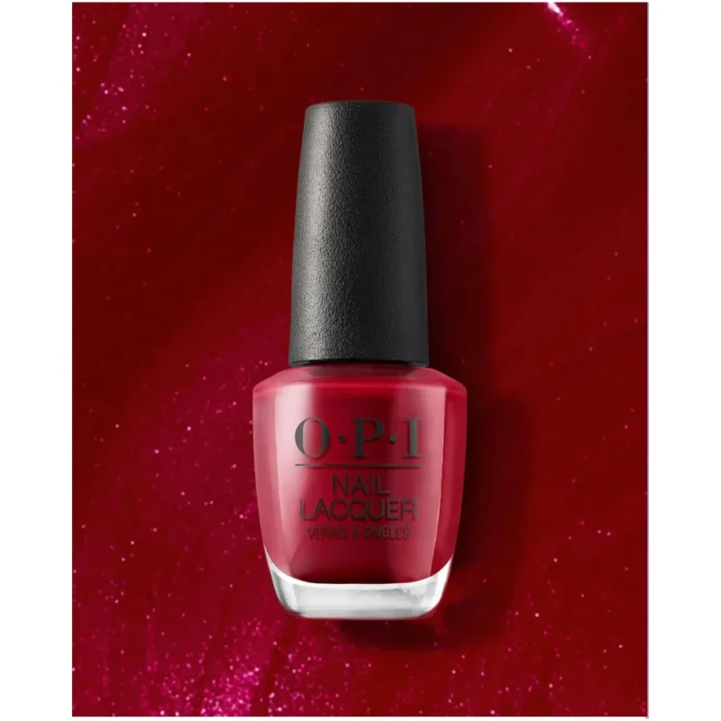 OPI Nail Polish - OPI Red .5 oz- Radiantly Red Pearl Polish