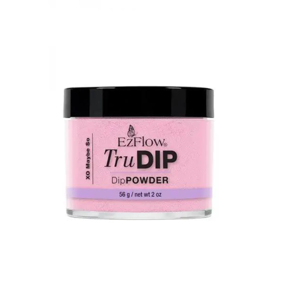 TruDip Acrylic Dip Powder 2.0 oz - XO Maybe So - Pink Glitter