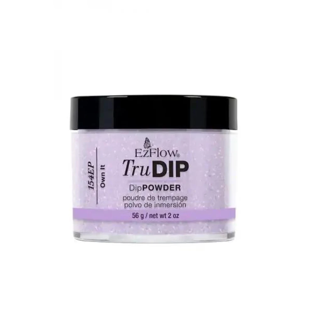 TruDip Acrylic Dip Powder 2.0 oz - Own It - Purple Glitter