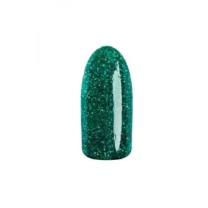 TruDip Acrylic Dip Powder 2.0 oz - Riddle Me This - Green Glitter