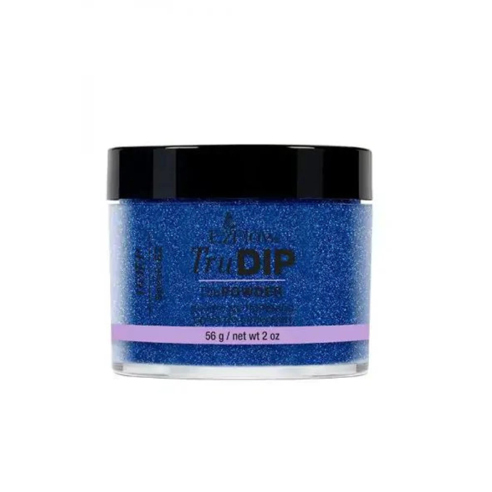 TruDip Acrylic Dip Powder 2.0 oz - Speak EZ - Blue Shimmer