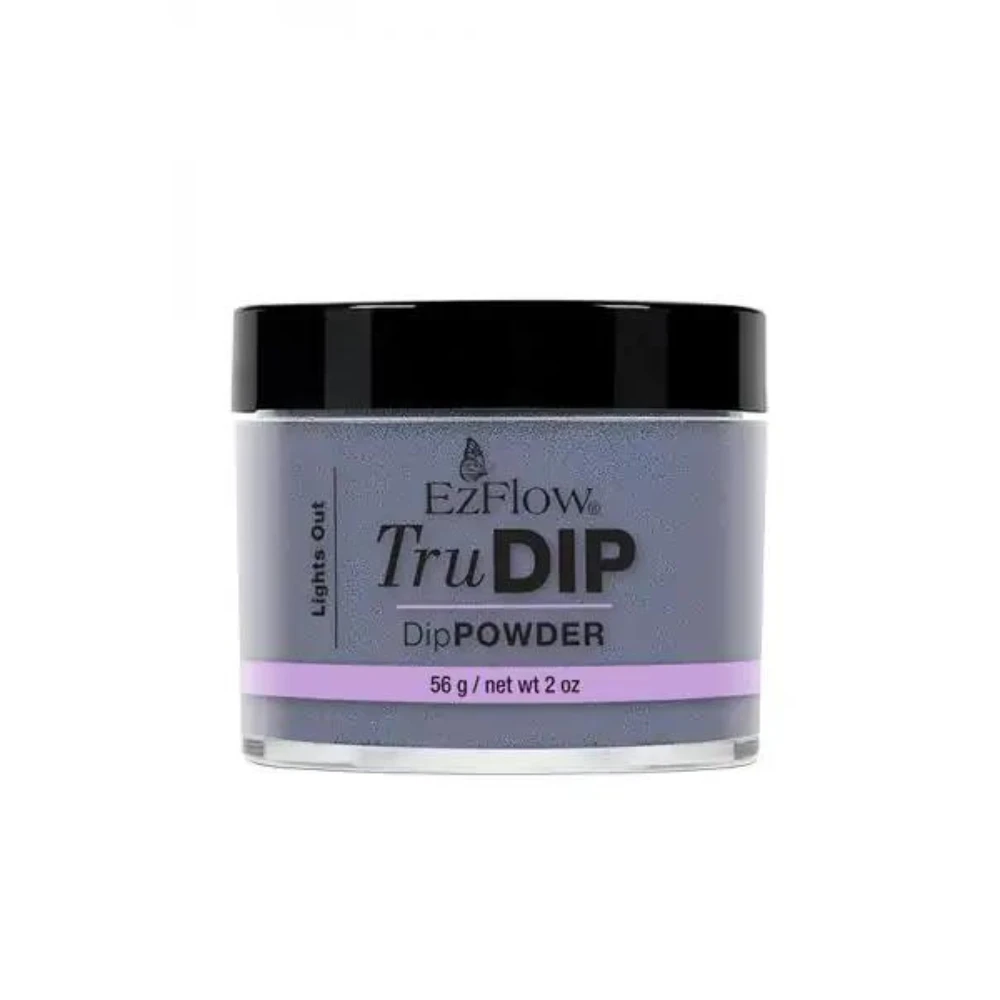 TruDip Acrylic Dip Powder 2.0 oz - Lights Out - Blue Creme