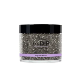 EZFlow TruDip - After, After Party 2.0 oz - Gunmetal Glitter Acrylic Dip Powder