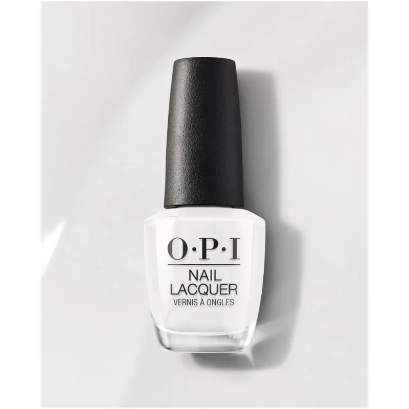 OPI Nail Polish - Alpine Snow .5 oz - Fresh, crisp white nail polish, perfect for French-look tips.