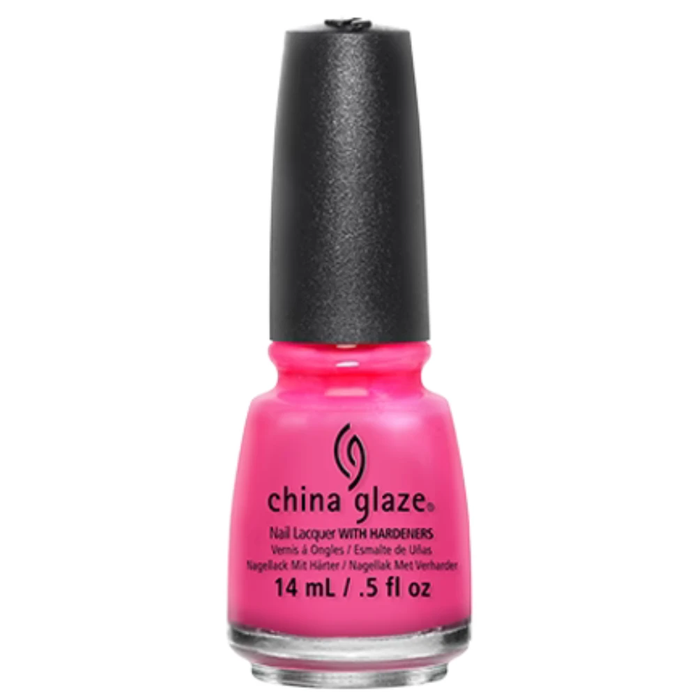 China Glaze Nail Polish .5 oz - Pink Voltage