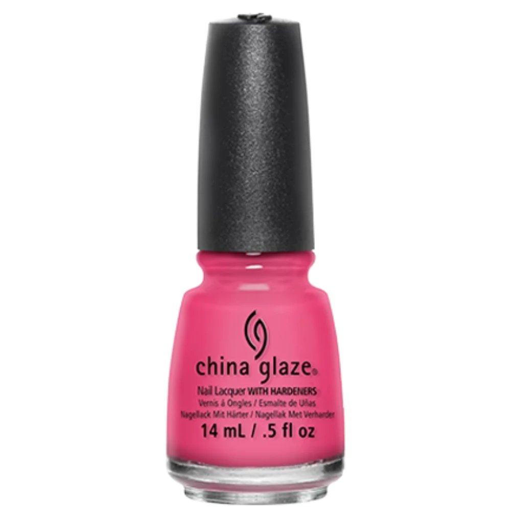 China Glaze Nail Polish - 5 oz - Shocking Pink